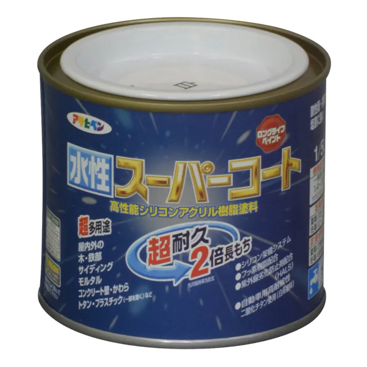 水性スーパーコート 白 1/5L