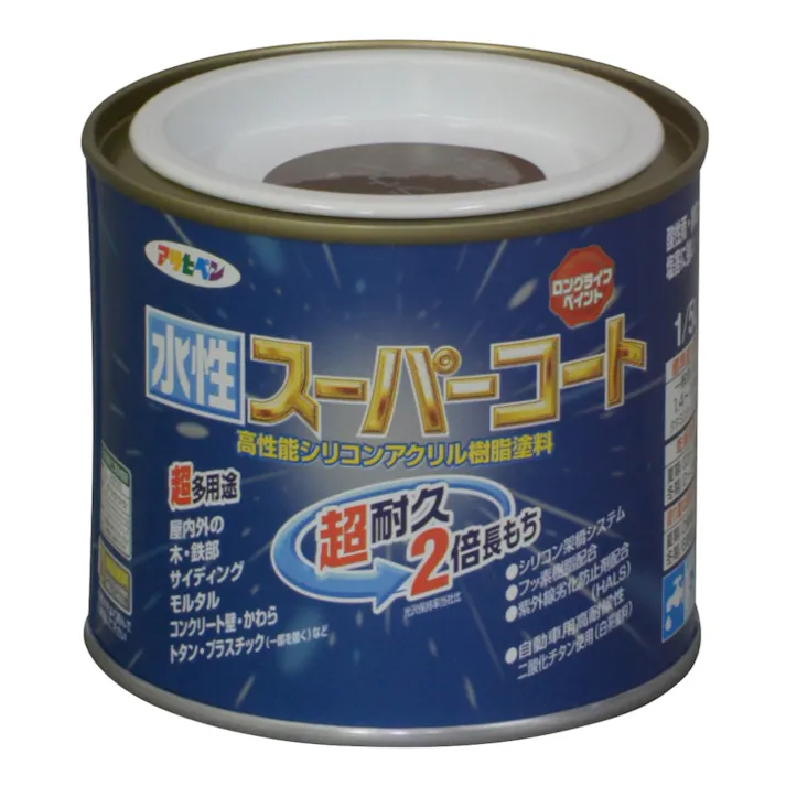 水性スーパーコート ブラウン 1/5L