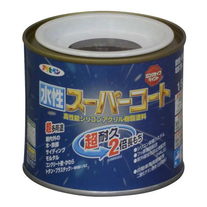 水性スーパーコート こげ茶 1/5L