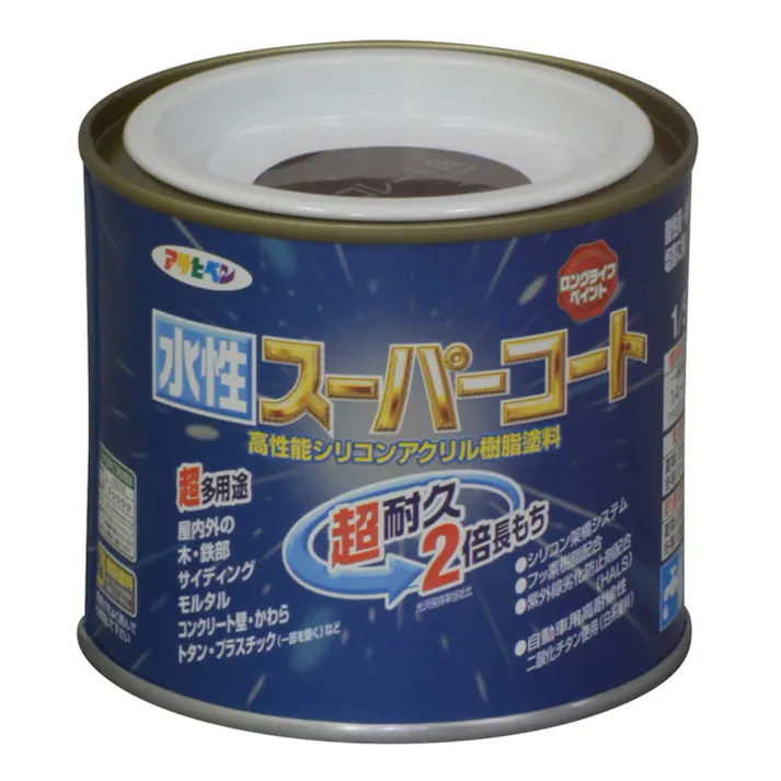 水性スーパーコート チョコレート 1/5L