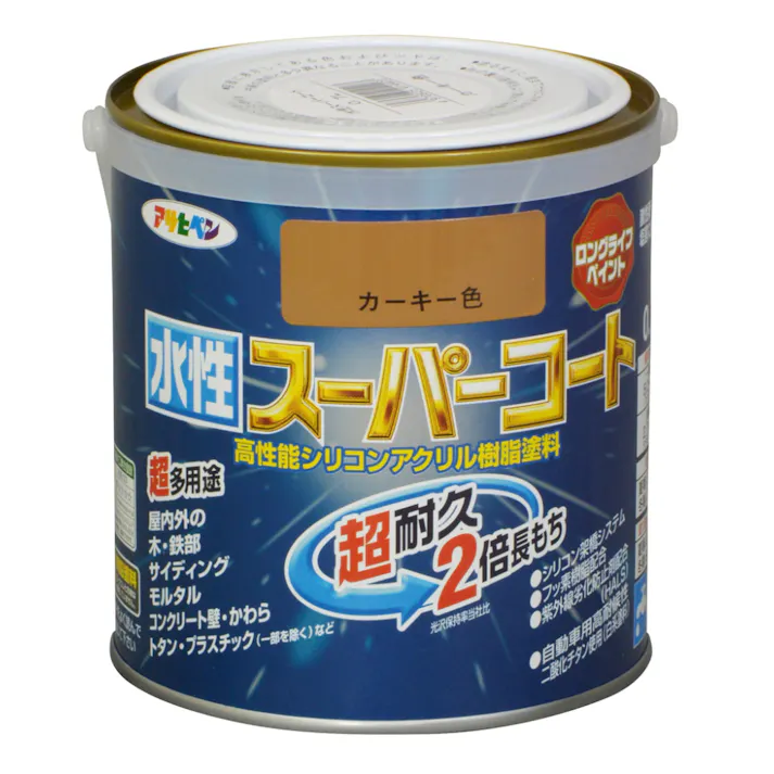 水性スーパーコート カーキー 0.7L