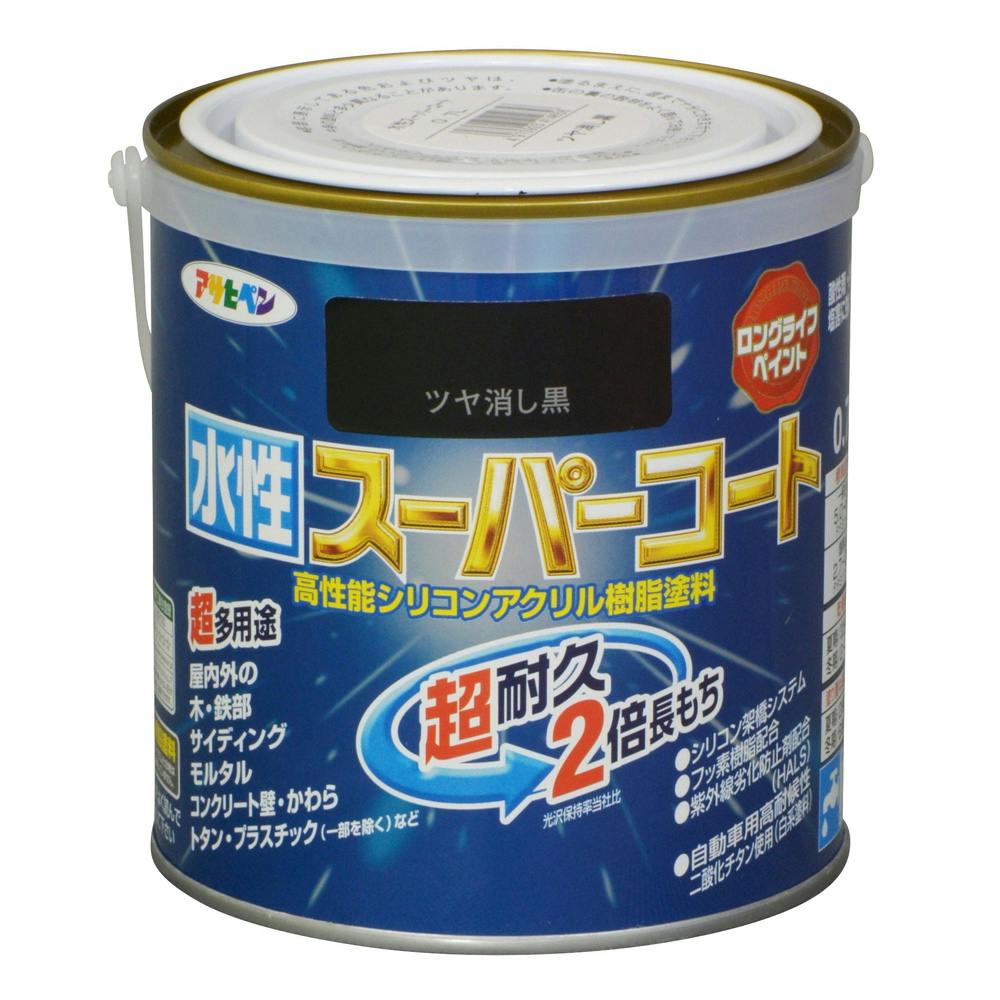 水性スーパーコート ツヤ消し黒 0.7L