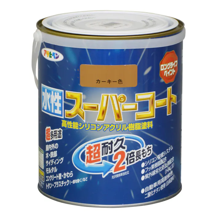 水性スーパーコート カーキー 1.6L
