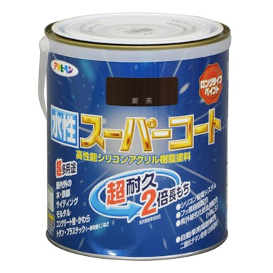 アサヒペン 水性スーパーコート 新茶 1.6L