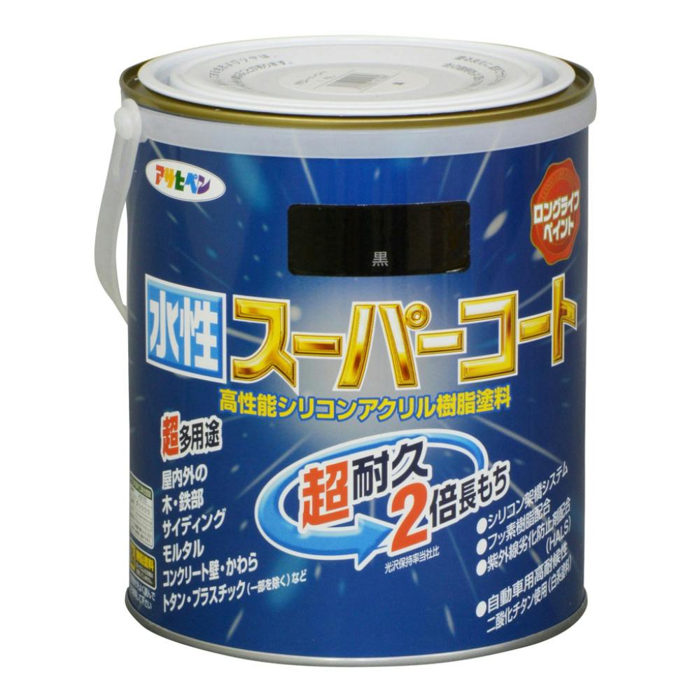 水性スーパーコート 黒 1.6L
