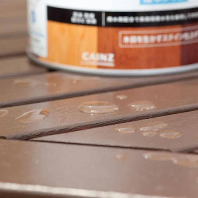 Wood 水性木部保護塗料 0 7l ライトオーク ホームセンター通販 カインズ