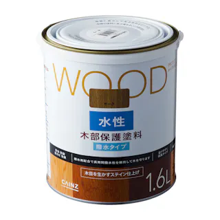 カインズ WOOD 水性 木部保護塗料 オーク 1.6L