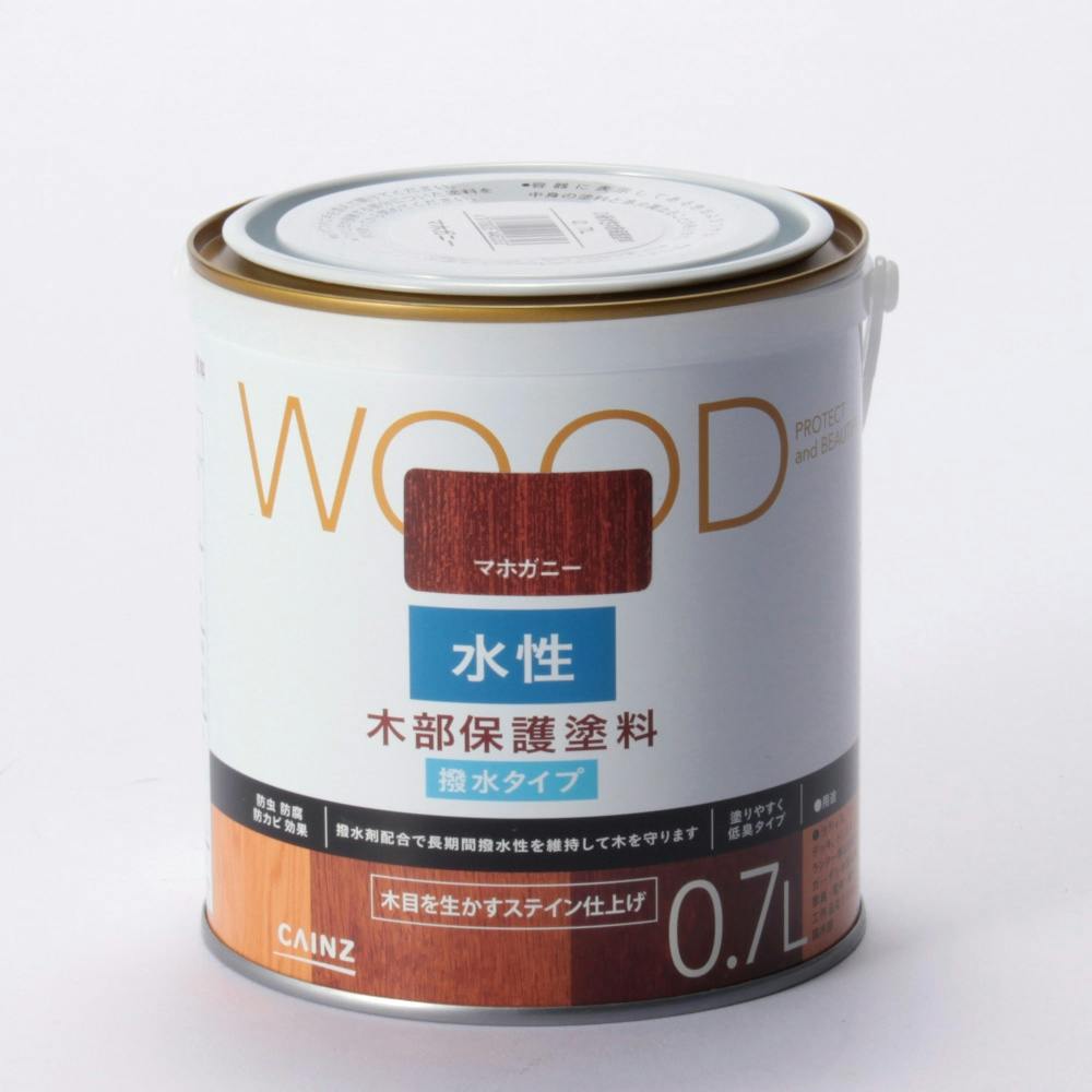 WOOD 水性木部保護塗料 マホガニー 0.7L | 塗料（ペンキ）・塗装用品