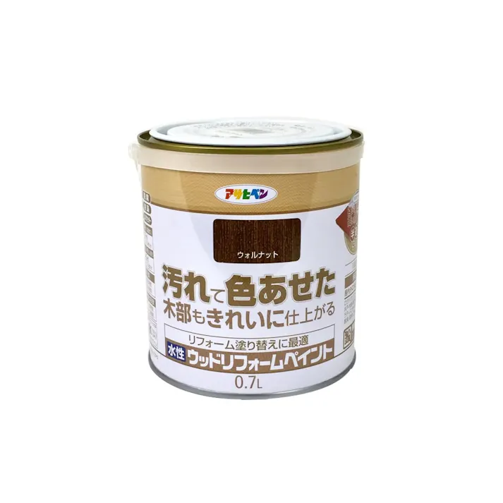 水性ウッドリフォームペイント ウォルナット 0.7L