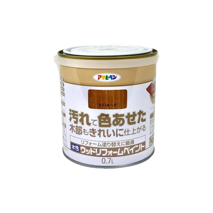 水性ウッドリフォームペイント ライトオーク 0.7L