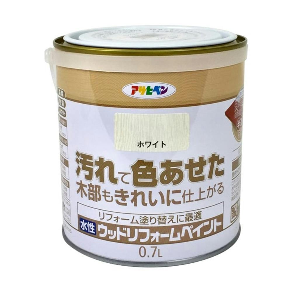 水性ウッドリフォームペイント ホワイト 0.7L