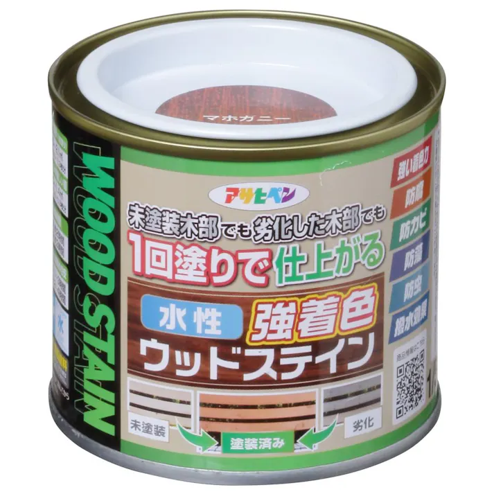 水性強着色ウッドステイン マホガニー 1/5L
