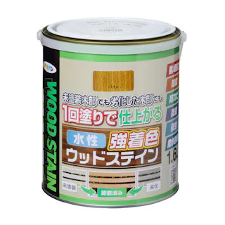 水性強着色ウッドステイン パイン 1.6L