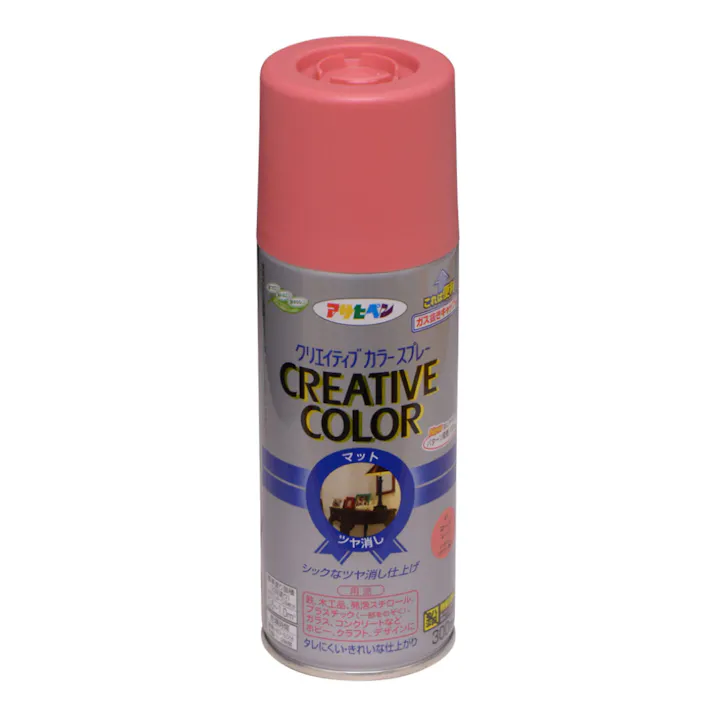 クリエイティブカラースプレー ローズレッド 300ml