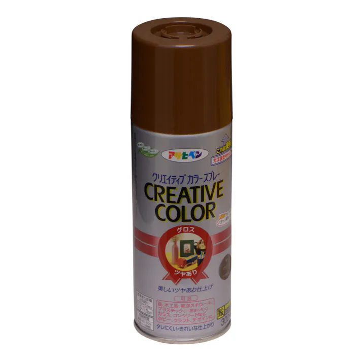 クリエイティブカラースプレー ブラウン 300ml