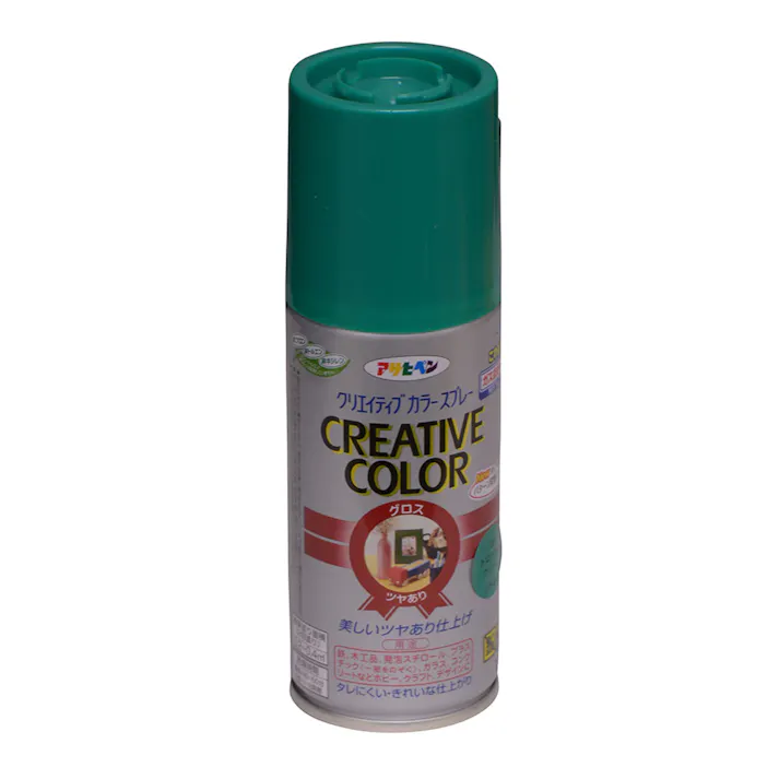 クリエイティブカラースプレー 68トロピカルグリーン 100ml