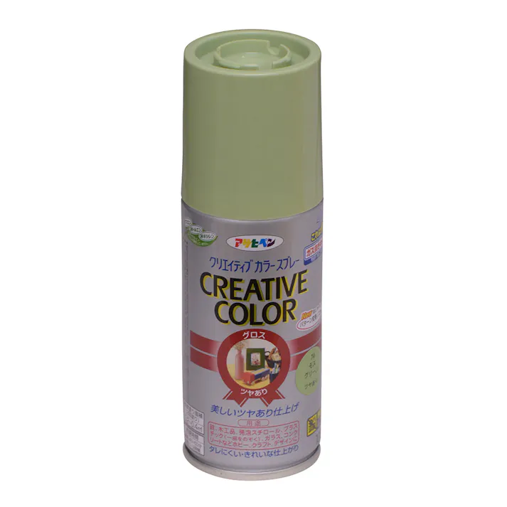 クリエイティブカラースプレー 74モスグリーン 100ml