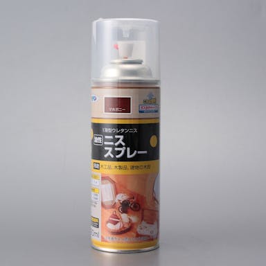 アサヒペン 油性 ニススプレー マホガニー 420ml(販売終了)