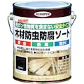 【CAINZ-DASH】アサヒペン 木材防虫防腐ソート１Ｌ　ブラウン 530905【別送品】