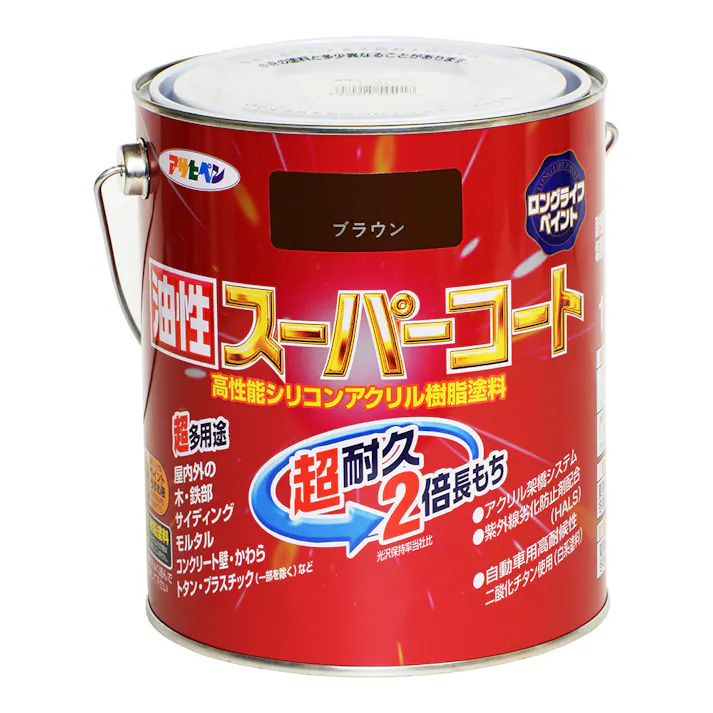 油性スーパーコート ブラウン 1.6L