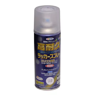 高耐久ラッカースプレー つや消しクリヤ 300ml
