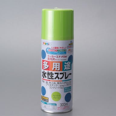 アサヒペン 多用途水性スプレー フレッシュグリーン 300ml(販売終了)