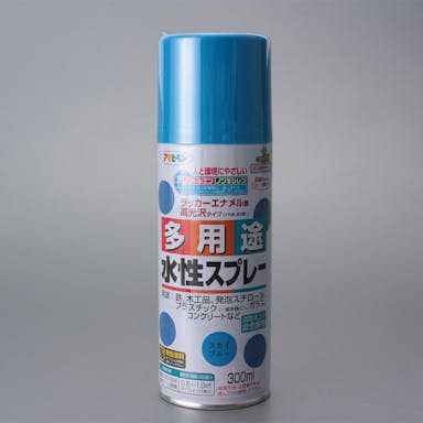 アサヒペン 多用途水性スプレー スカイブルー 300ml(販売終了)