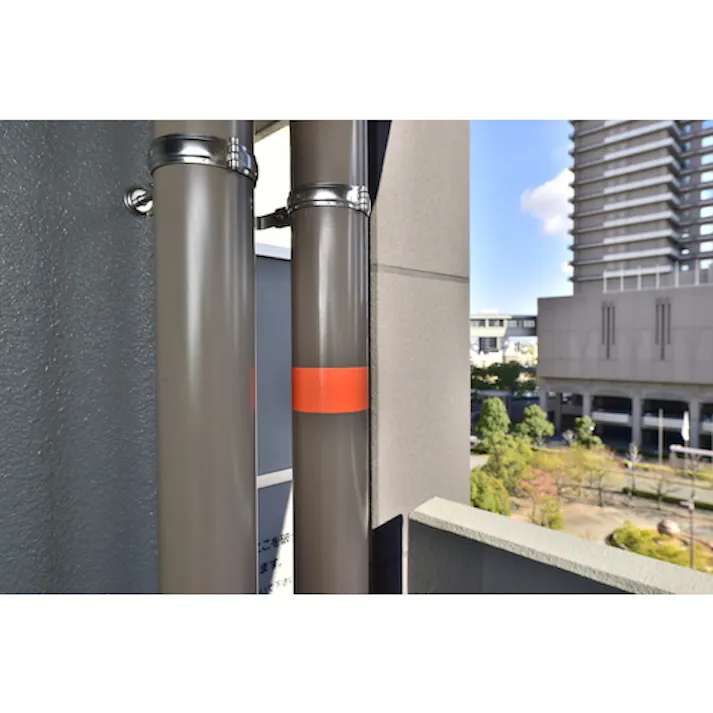 【CAINZ-DASH】アサヒペン パワー カラーテープ 48mm×10m T106蛍光オレンジ 602725【別送品】