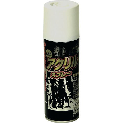 アサヒペン BIGPRO アクリルスプレー 300ML 白 605108 マーキングスプレー アサヒペン BIGPRO アクリルスプレー 300ML 白 605108 マーキングスプレー