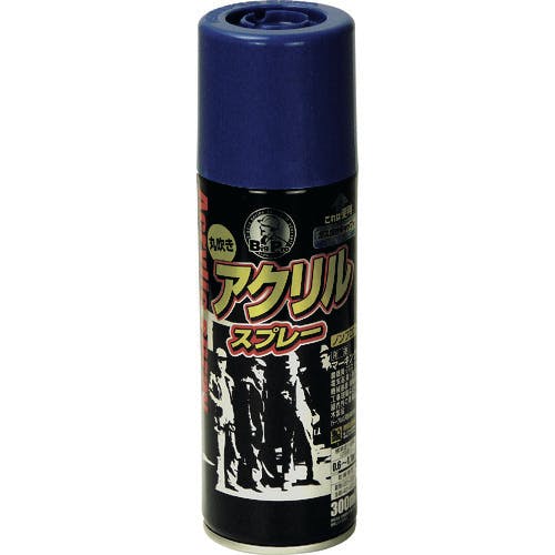 アサヒペン BIGPRO アクリルスプレー 300ML 青 605122 マーキングスプレー アサヒペン BIGPRO アクリルスプレー 300ML 青 605122 マーキングスプレー