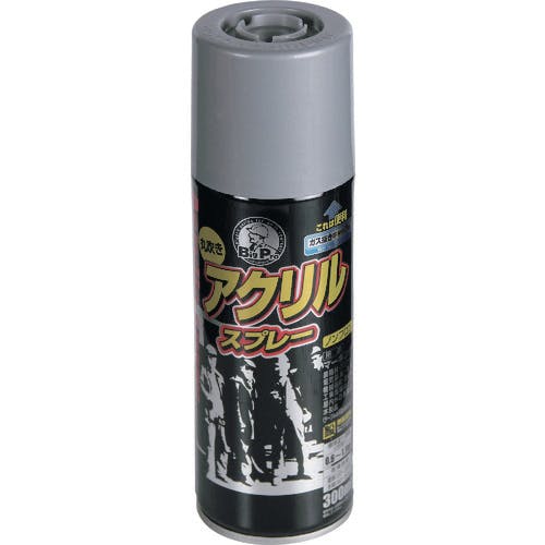 アサヒペン BIGPRO アクリルスプレー 300ML シルバー 605160 マーキングスプレー アサヒペン BIGPRO アクリルスプレー 300ML シルバー 605160 マーキングスプレー