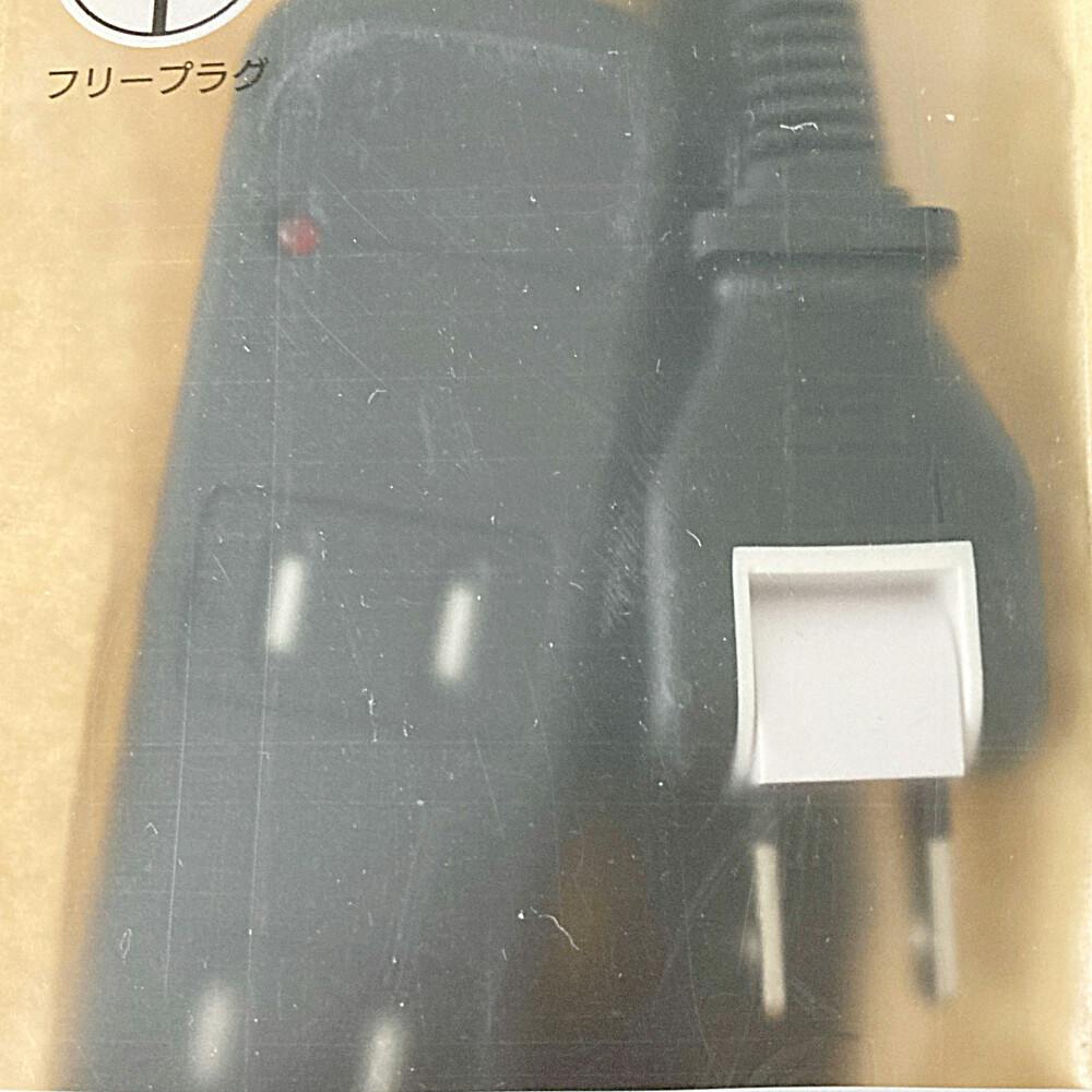 雷ガード付AC 3個口 タップ 1m 黒 HS-TK31SK-CA24 | AVパーツ