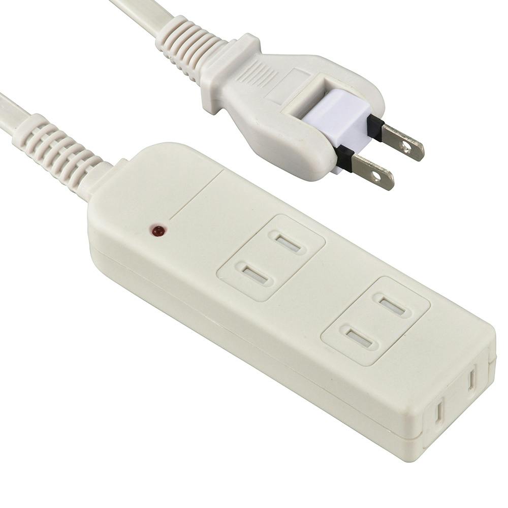 マグネット内蔵雷ガード付AC3個口タップ2m HS-TKM32SW-CA24 電源ケーブル・延長コード マグネット内蔵雷ガード付AC3個口タップ2m HS-TKM32SW-CA24 電源ケーブル・延長コード