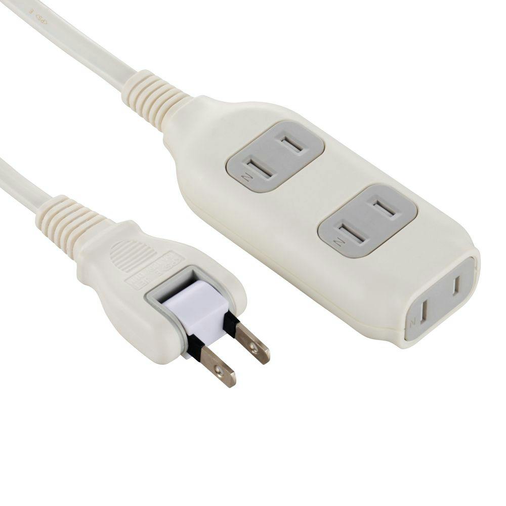 電源タップ 磁石付 3個口 2m HS-T1274W 00-1274 電源ケーブル・延長コード 電源タップ 磁石付 3個口 2m HS-T1274W 00-1274 電源ケーブル・延長コード