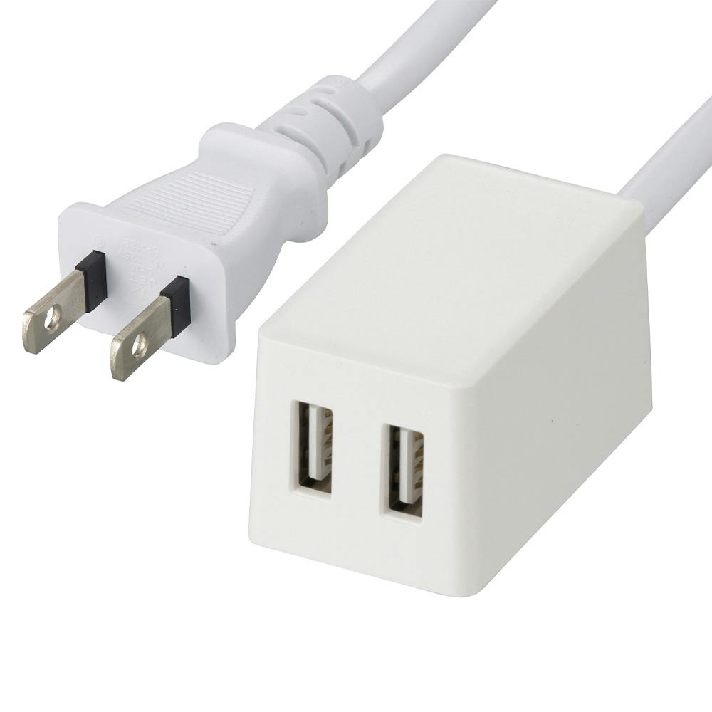 2ポートUSB充電器 1m HS-1MUSB-22 | AVパーツ 通販 | ホームセンターの