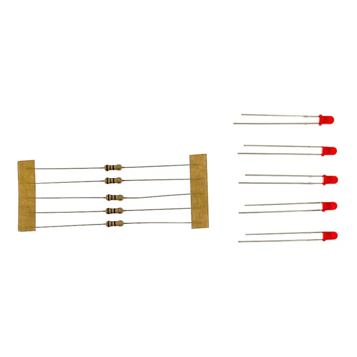 LED 発光ダイオード 赤 RED 工作用 KIT-LE3/R 00-1712