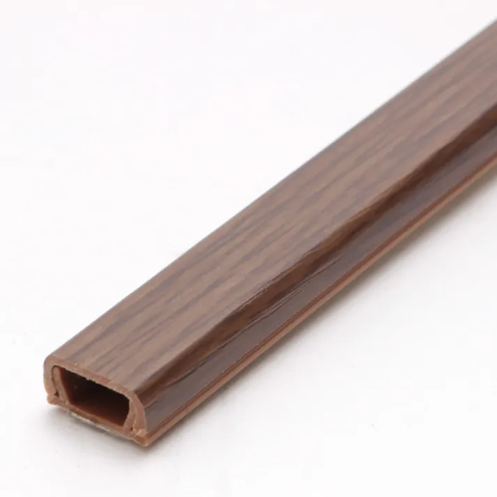 配線モール 0号 テープ付き 木目チーク 1m DZ-MMT01-TK 00-9981