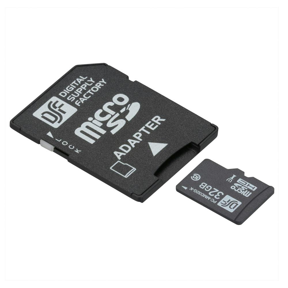 高耐久 マイクロSDメモリーカード 32GB PC-MMD32G-K | その他防犯用品