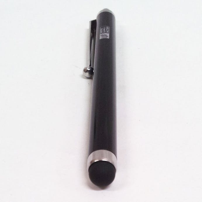オーム電機 スマートフォン・端末タブレット用タッチペン シンプル ブラック SMP-TPLW-1K 01-3476