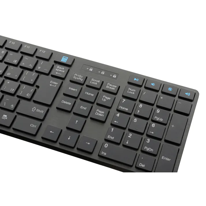 PCGEAR 有線USBキーボード ブラック PC-SKC41 K