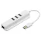 GigaLANアダプター USB3.2Gen1 ハブ PC-SH3PL09-W