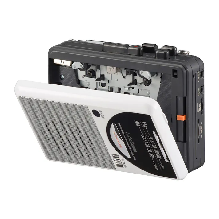 AudioComm ラジオ付カセットレコーダー CAS-300N