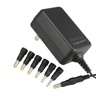 AudioComm ACマルチアダプター DC3~12V 変換プラグ付き AV-DM1220N 03-6160