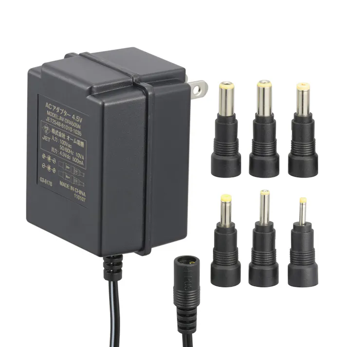 電源アダプター 4.5V0.5A AV-DR4505N