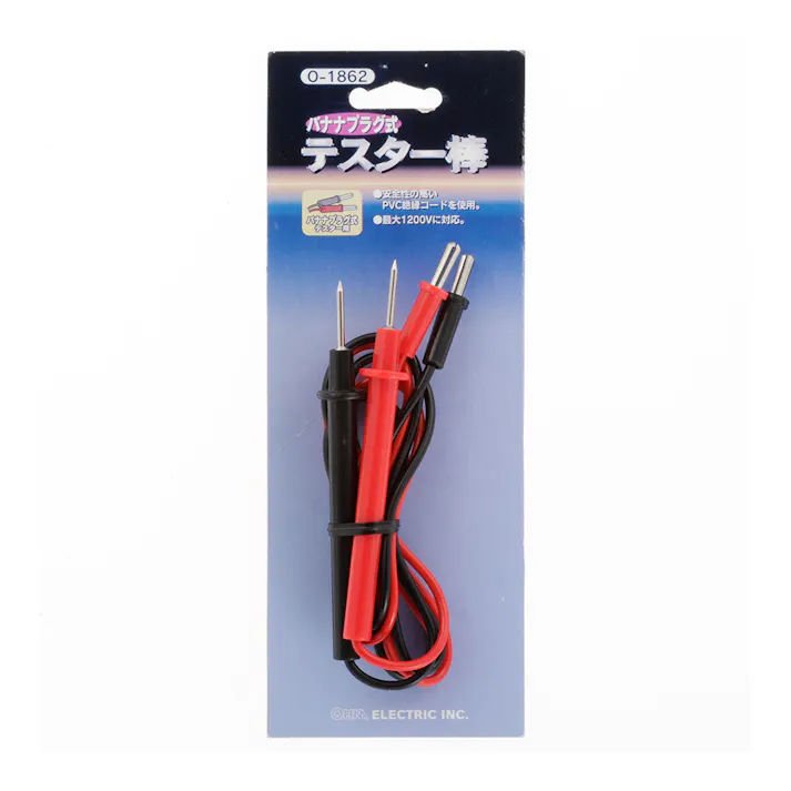 テスター棒 バナナプラグ式 O-1862 04-1846