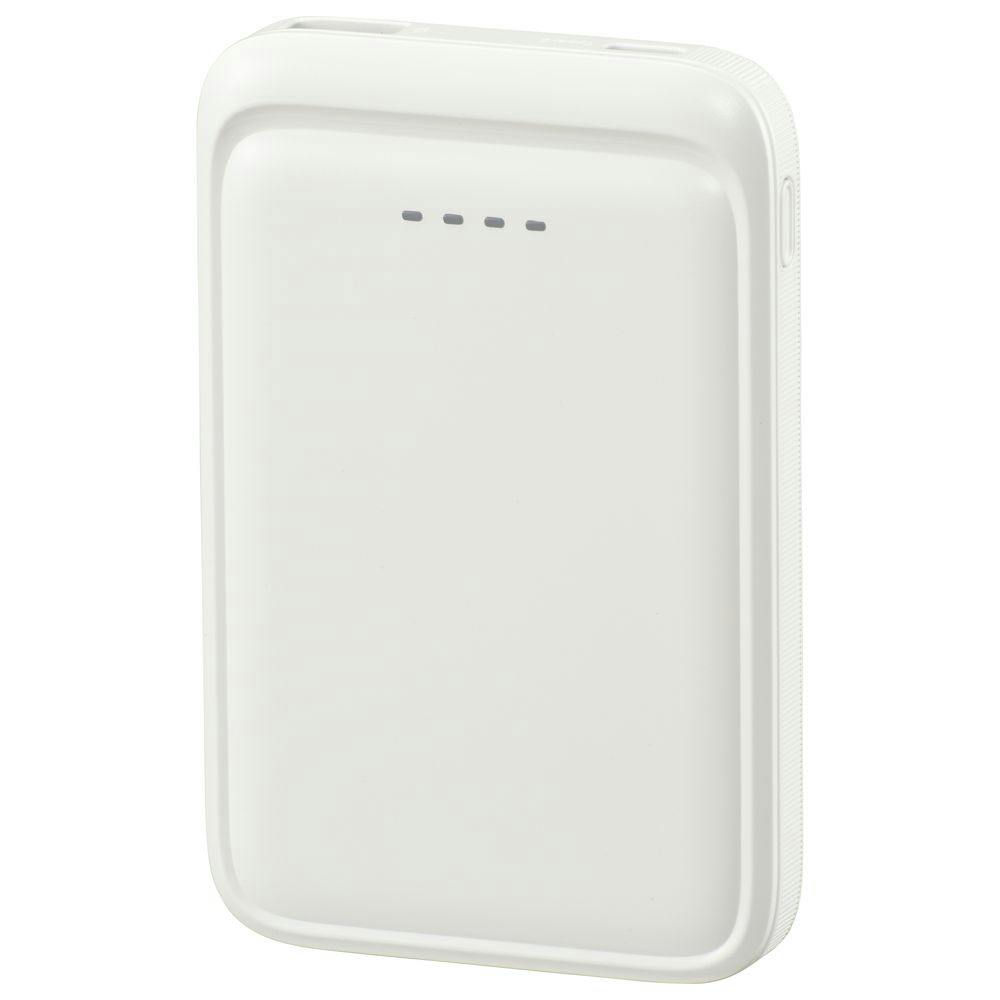 SmartComm モバイルバッテリー 5000mAh ホイップクリーム SMP-MB50-W