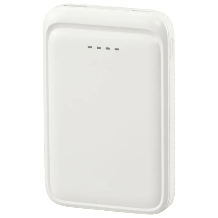 SmartComm モバイルバッテリー 5000mAh ホイップクリーム SMP-MB50-W