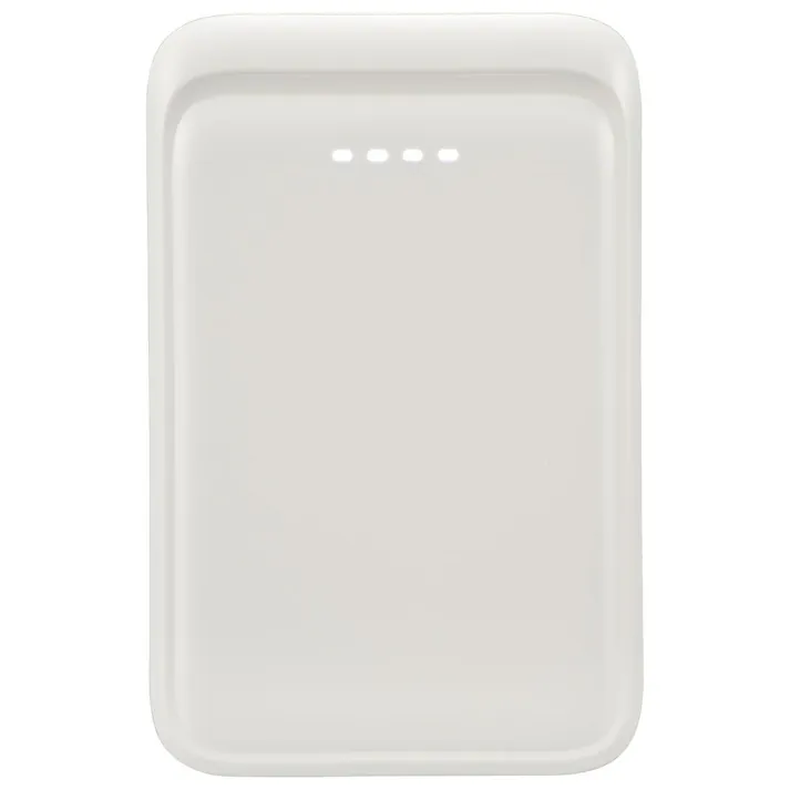 SmartComm モバイルバッテリー 5000mAh ホイップクリーム SMP-MB50-W