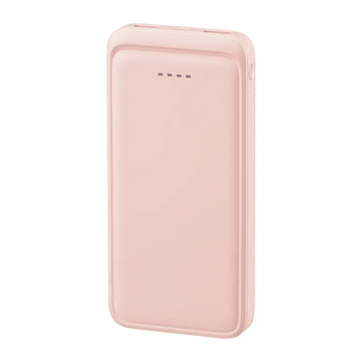 SmartComm モバイルバッテリー 10000mAh シュガーピンク SMP-MB100-PK