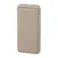 SmartComm モバイルバッテリー 10000mAh ラテ・グレージュ SMP-MB100-T